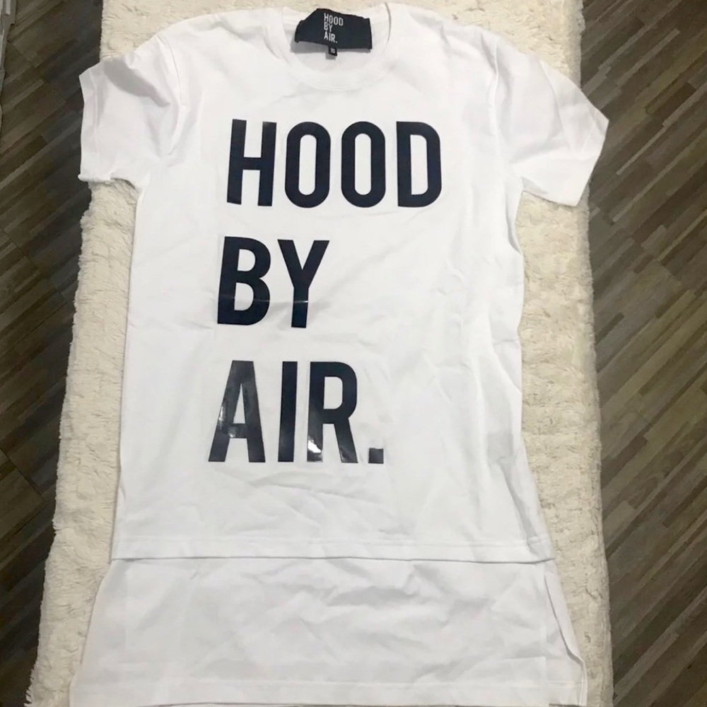 Hood By Air extended hem t shirt